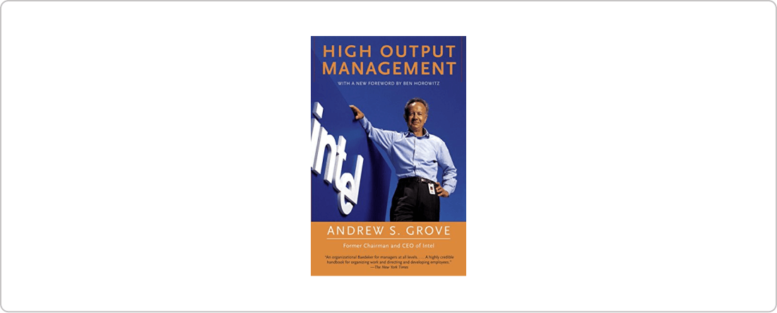 high output management okr book