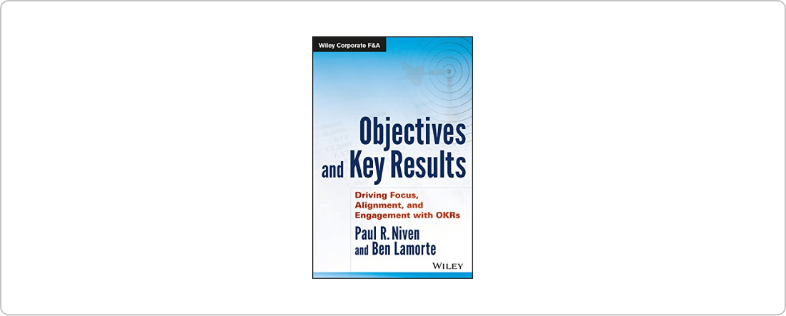 objectives and key results book